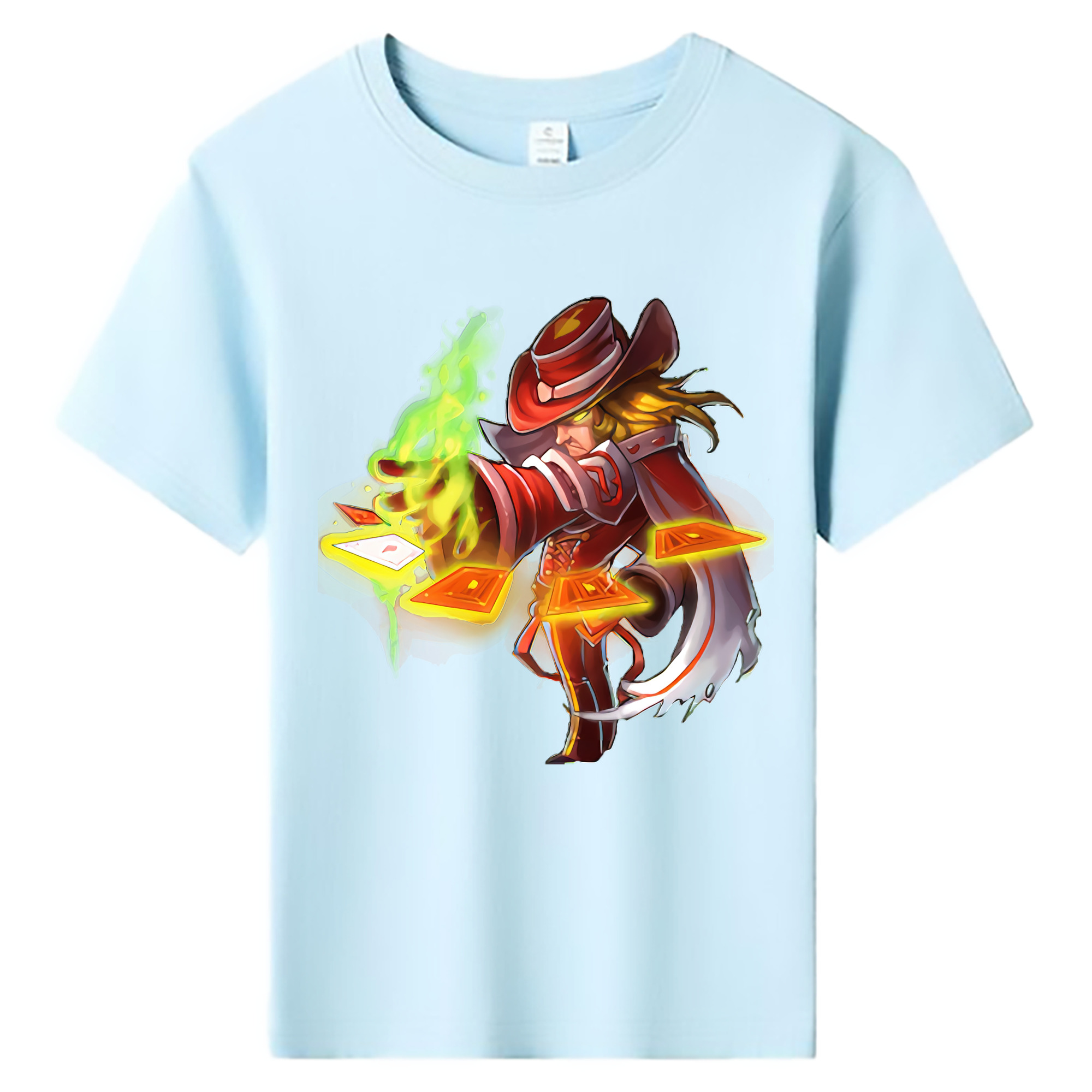 （画像用） リーグ・オブ・レジェンド League of Legends LOL 綿100％キッズTシャツ（フロントプリント）